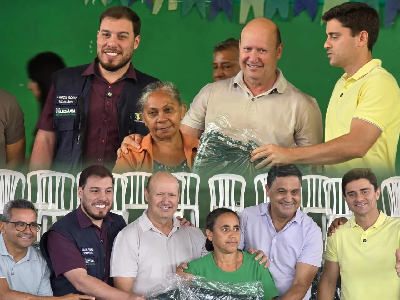 Famílias do Distrito do Jardim Ingá e de Luziânia são beneficiadas com a entrega de cobertores da campanha Aquecendo Vidas